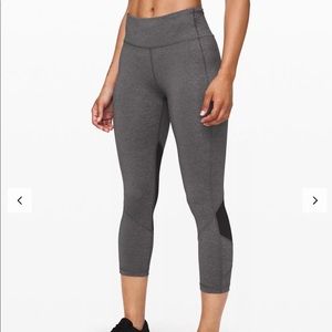 Lululemon Pace Rival Crop 22”, Sz 6